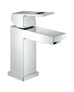 Grohe 2313300A Eurocube S-Size Single-Handle Single-Hole Bathroom Faucet Less Drain - 1.2 GPM