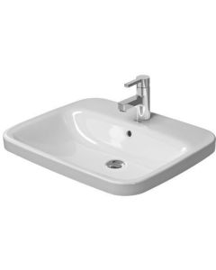 Duravit 0374620000 DuraStyle Vanity basin countertop basin, with overflow, with tap platform, 24 1/4 inch