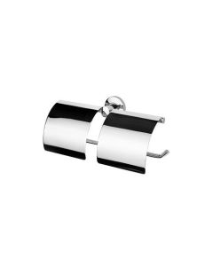 Nameeks GEESA 148 Geesa Geesa 148-638845265843 Standard Hotel Collection Double Brass Toilet Paper Holder, Chrome