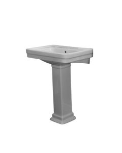 Barclay 3-664WH Sussex White Complete Pedestal Sink