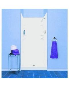 Mustee 247WHT , E. L. - 30-48" Shower Wall