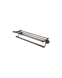 Alno A9026-24-BRZ Embassy 24inch Towel Rack Shelf in Bronze Finish