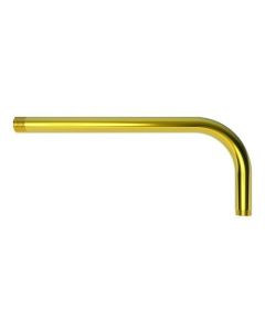 Newport Brass 202/56 202 12" Solid Brass 90 Degree Shower Arm, Flat Black