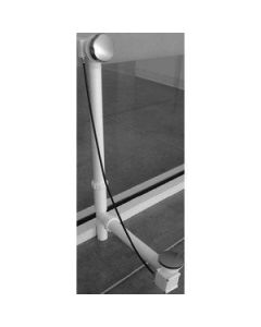 Toto 0 TOTO ABD1#CP TOTO Bath Drain, White Tubular, Polished Chrome