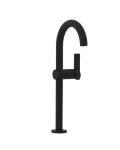 Newport Brass 2413/56 2413 Priya Bathroom Vessel Faucet with Single Lever Handle, Flat Black
