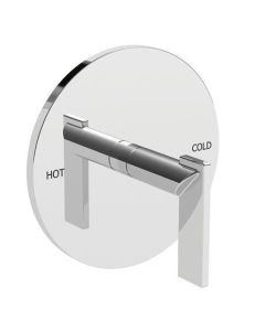 Newport Brass 3-2494BP/26 3-2494BP Keaton Shower Trim Only Pressure Balanced with Metal Leve, Polished Chrome