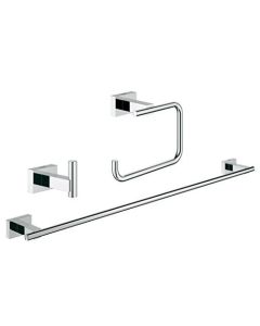 Grohe 40777001 Essentials Cube City Bathroom Set 3-In-1