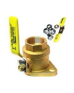 Webstone 40405 Threaded Isp Isolator Flange Valve, 1-1/4" Size, Brass