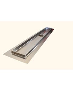 ACO 93873 QuARTz by Showerdrain SS Channel Flange Edge 800Mm