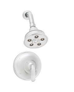 Speakman SM-7010-P Caspian Anystream High Pressure Shower Head and Pressure Balance Valve Shower Combo, Polished Chrome