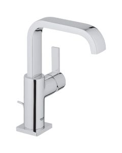 Grohe 32128000 Allure Single-Hole Single-Handle L-Size Bathroom Faucet 1.2 GPM in Starlight Chrome