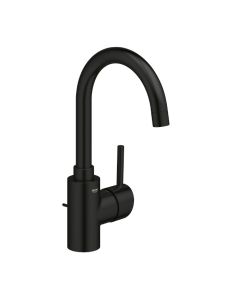 Grohe 321382431 Concetto Single Hole Single-Handle L-Size Bathroom Faucet 1.2 GPM in Matte Black