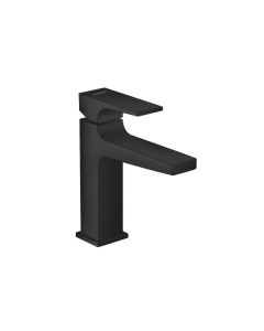 Hansgrohe 32506671 Metropol Single-Hole Faucet 110 with Lever Handle and Pop-Up Drain, 1.2 GPM in Matte Black