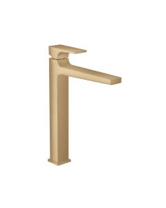 Hansgrohe 32513141 Metropol Single-Hole Faucet 260 with Lever Handle, 1.2 GPM in Brushed Bronze