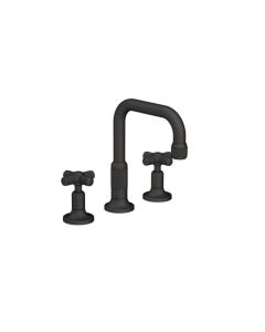 Newport Brass 3260/56 Clemens 1.2 GPM Deck Mounted Widespread Bathroom Faucet with Pop-Up Drain Assembly in Flat Black