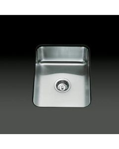 Kohler 3334-NA Undertone 15-3/4" x 20-3/8" x 7-5/8" under-mount single bowl kitchen sink in stainless steel
