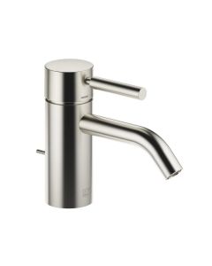 Dornbracht 33501660-060010 Meta 1.2 GPM Single Hole Deck Mounted Lavatory Mixer with Drain and Lever Handle in Brushed Platinum