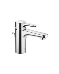 Dornbracht 33501831-000010 Yamou 1.2 GPM Deck Mounted Single-Lever Basin Mixer with Drain in Chrome
