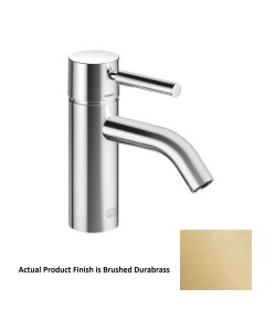 Dornbracht 33525660-280010 Meta 1.2 GPM Single Hole Deck Mounted Lavatory Mixer without Drain in Brushed Durabrass (23kt Gold)