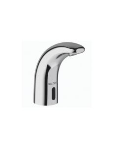 Sloan 03362124 SF-2450-4-BAT-TEE-CP-0.5GPM-MLM-FCT Deck Mounted Battery Powered Mid Body Sensor Bathroom Faucet in Polished Chrome