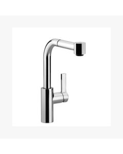 Dornbracht 33870790-060010 Elio Single Lever Mixer With Extending Spray In Platinum Matte