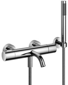 Dornbracht 34234979-33 Meta Thermostatic Wall Mount Tub Faucet In Black Matte