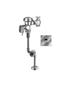 Sloan 3453221 Royal 197 ESS-1.0-2-10-3/4-LDIM-HW Concealed Sensor Hardwired Urinal Flushometer in Rough Brass