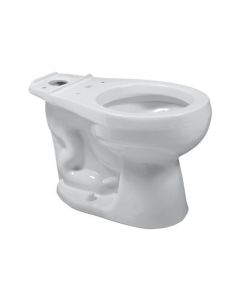 American Standard 3454016.165 Cadet/Ravenna 1.6 gpf 12" Round Front Toilet Bowl (Bowl Only), Silver