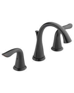 Delta 3538-RBMPU-DST Lahara Two Handle Widespread Bathroom Faucet In Venetian Bronze