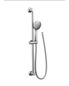 Moen 3558EPORB 3558EP 4 3/8" 1.75 GPM Multi-Function Handheld Shower with Slidebar, Water Flow Rate 1.75 gpm (6.65 L/min) Max in Oil Rubbed Bronze