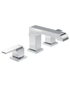 Delta 3567-MPU-DST Ara Two Handle Widespread Bathroom Faucet In Chrome