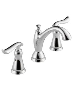 Delta 3594-MPU-DST Linden Two Handle Widespread Bathroom Faucet In Chrome