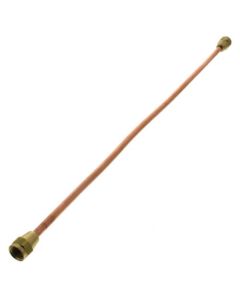 Westwood S213-12 3/16" O.D. Copper Tubing Nozzle Oil Line with Flare Nuts (12" Length)