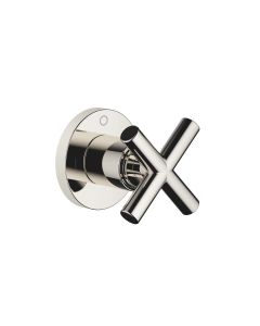 Dornbracht 36200892-080010 Tara Wall Mounted Two Way Diverter Handle Trim Only in Platinum (Rough Sold Separately)
