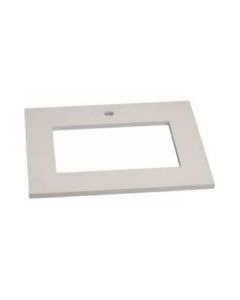 Ronbow 362225-1-Q02 25 x 22 Stone Top for Single Faucet Single Undermount Sink