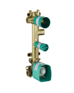 Axor 36708181 Rough, Citterio E Thermostatic 3-Function Module, 15"x5"