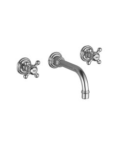 Dornbracht 36712361-000010 Madison Wall Mounted Lavatory Faucet In Chrome