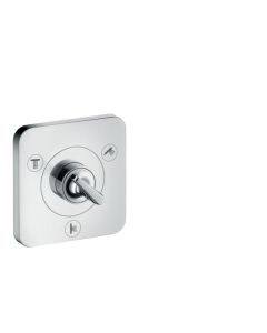 Axor 36772001 Citterio E Trio/Quattro Diverter Trim, 5"x5" in Chrome