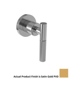Newport Brass 3-692/24S Muncy Diverter/ Flow Control Lever Handle Trim in Satin Gold PVD (Rough Sold Separately)