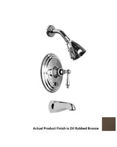 Newport Brass 3-7002/10B Newport 365 Single Handle Tub and Shower Valve Trim Kit with Oil Rubbed Bronze (Rough Sold Separately)