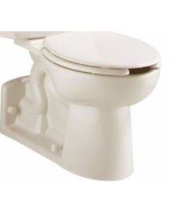 American Standard 3703016.222 Yorkville Right Height Pressure Assisted Elongated Toilet Bowl, Linen Finish