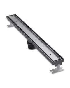 ACO 37086 Quartz Plus 36inch Tile Non Locking Shower Drain in Stainless Steel
