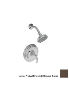 Newport Brass 3-884BP/10B 3-884BP Anise Single Handle Pressure Balanced Shower Trim Only wit, Oil Rubbed Bronze