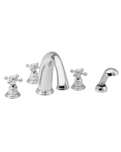 Newport Brass 3-897/10B Alveston Roman Tub Trim Kit With Handshower in Oil Rubbed Bronze