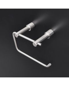 Lacava 3908-21 Minimal Wall-mount toilet paper holder made of stainless steel.W: 5 5/8”D: 2 7/8” H: 4” in Brushed Stainless Steel
