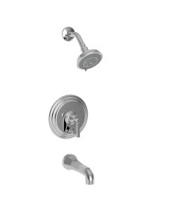 Newport Brass 3-912BP/01 Balanced Pressure Tub & Shower Trim Set Forever Brass (Pvd) Astor