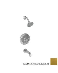 Newport Brass 3-922BP/24S Trim Kit Tub And Shower Set in Satin Gold PVD