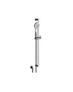 Gessi 39342#031 Via Manzoni Handshower and Pivotable Sliding Rail Set in Polished Chrome