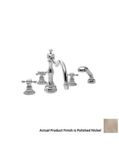 Newport Brass 3-937/15 937 Roman Tub Duck Set Finish: Polished Nickel