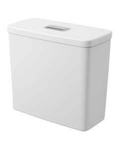 Grohe 39665000 Eurocube 1.28/1.0Gpf Dual Flush Toilet Tank Only In Alpine White